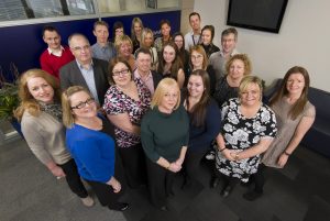 Property success – the plot sales team at law firm Ward Hadaway.