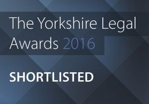 Yorkshire Legal Awards Shortlisted logo
