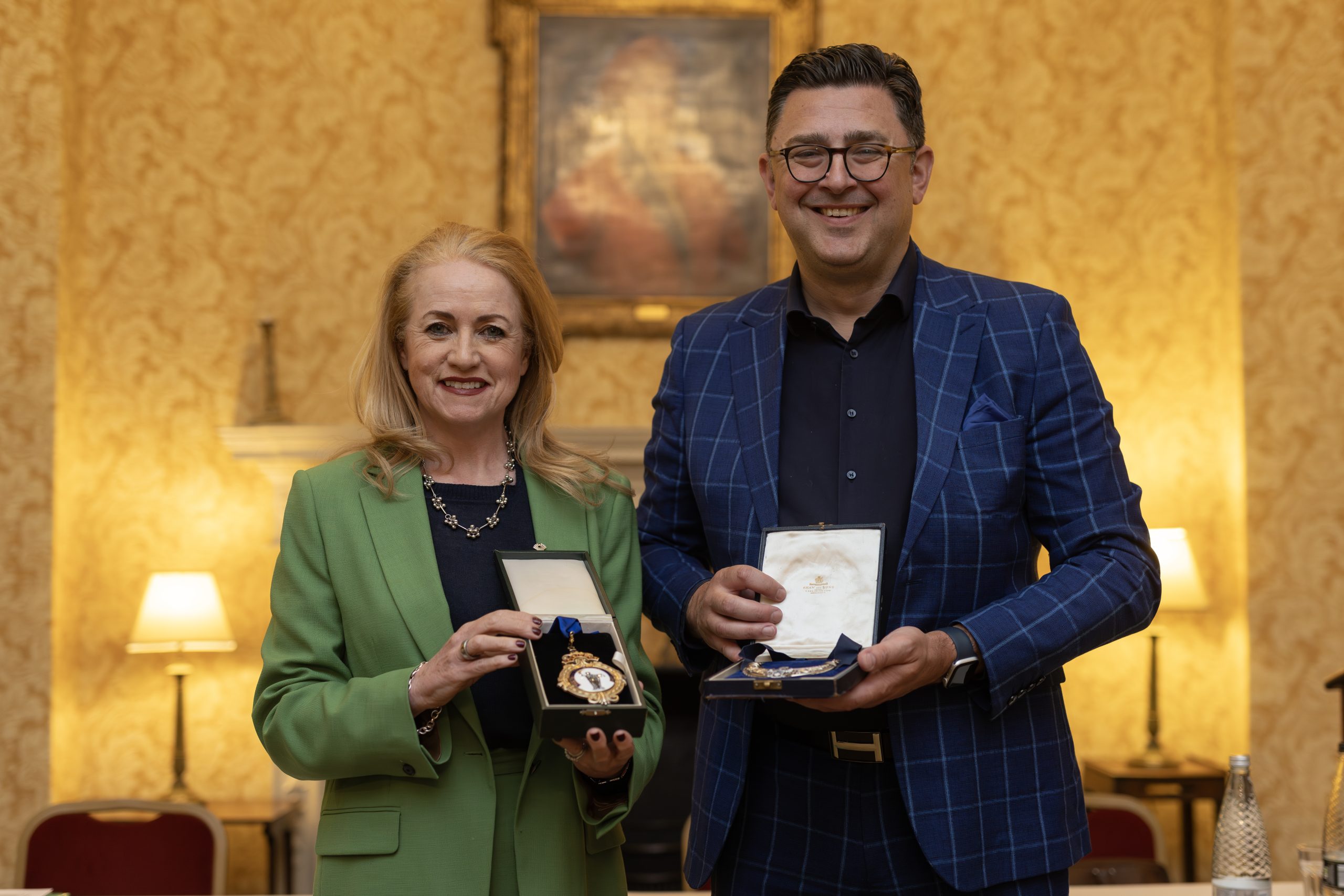 Lesley Fairclough and Paul Brown