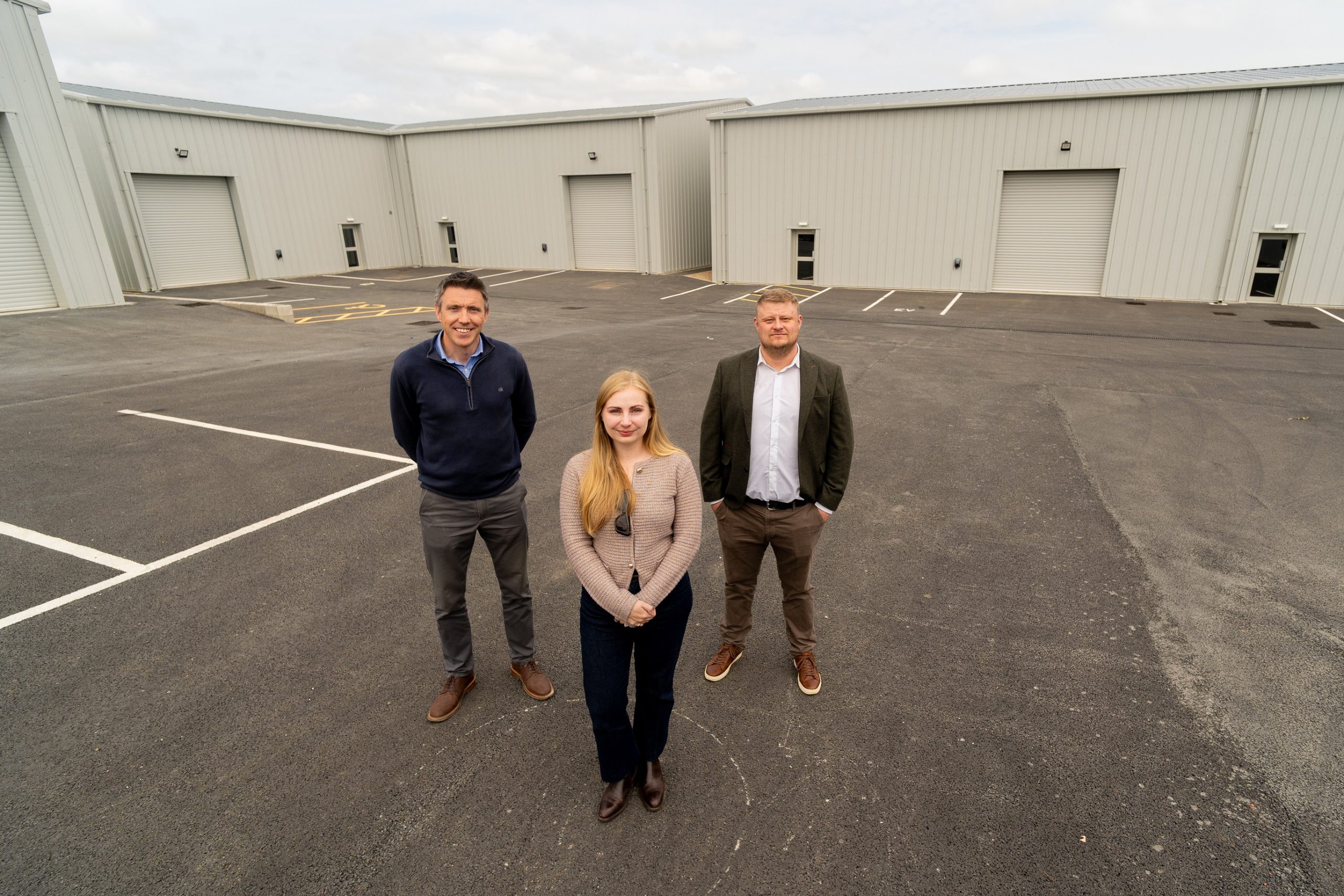Brendan O'Grady, Kate Grint and Sam Watts