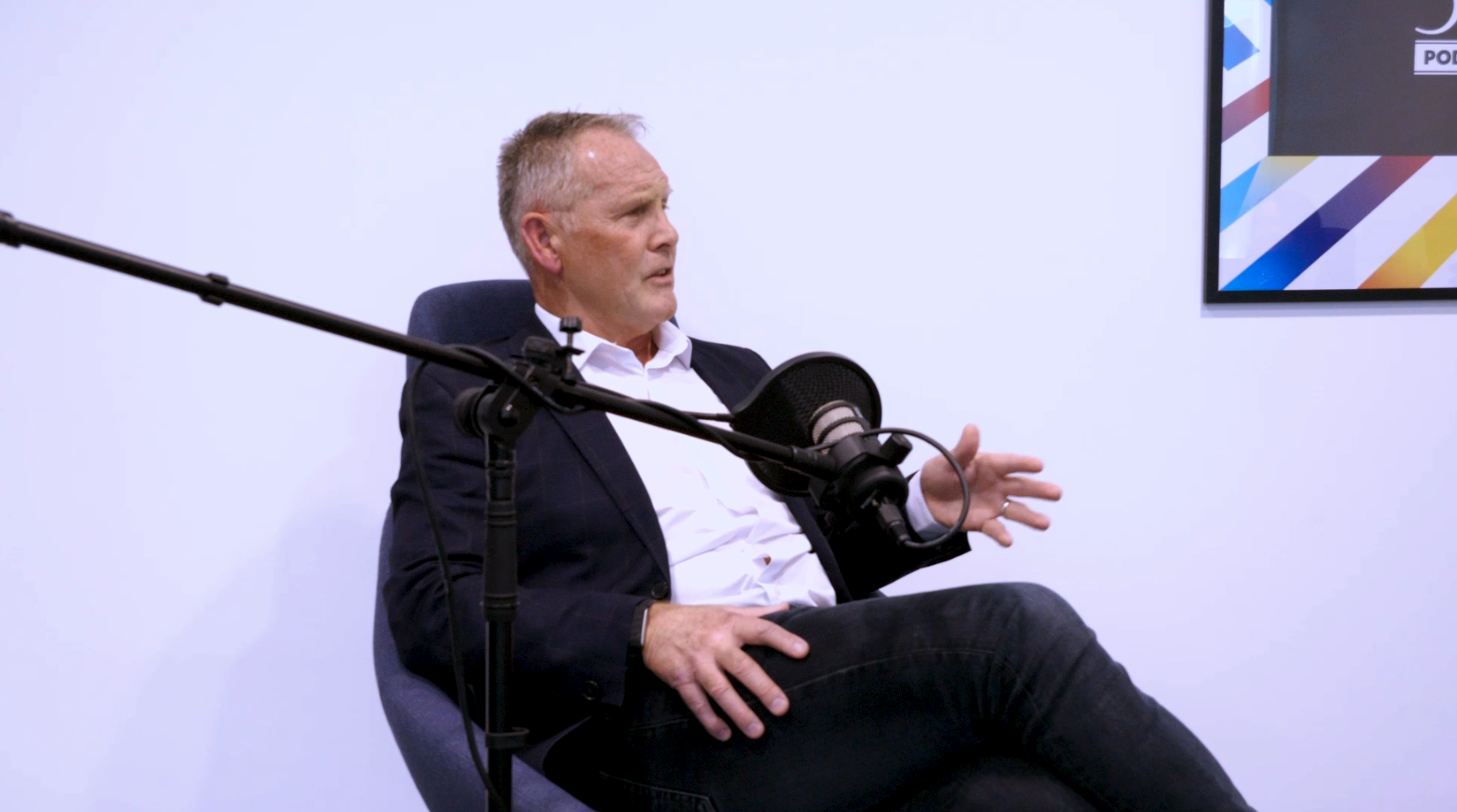 Mike Maudsley speaking on the Fastest 50 Podcast