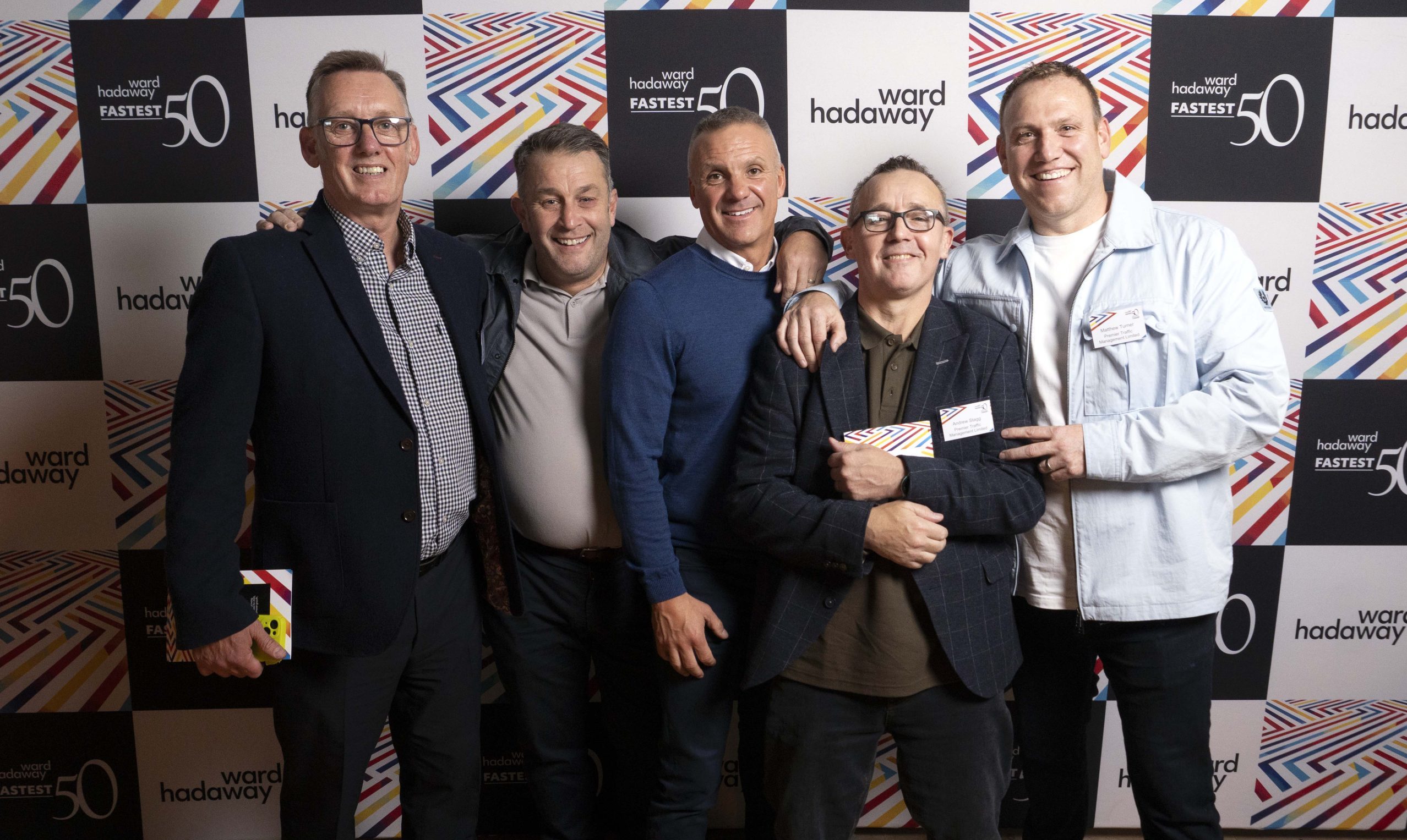 Premier Traffic Management Limited at the North East Fastest 50 Awards 2026